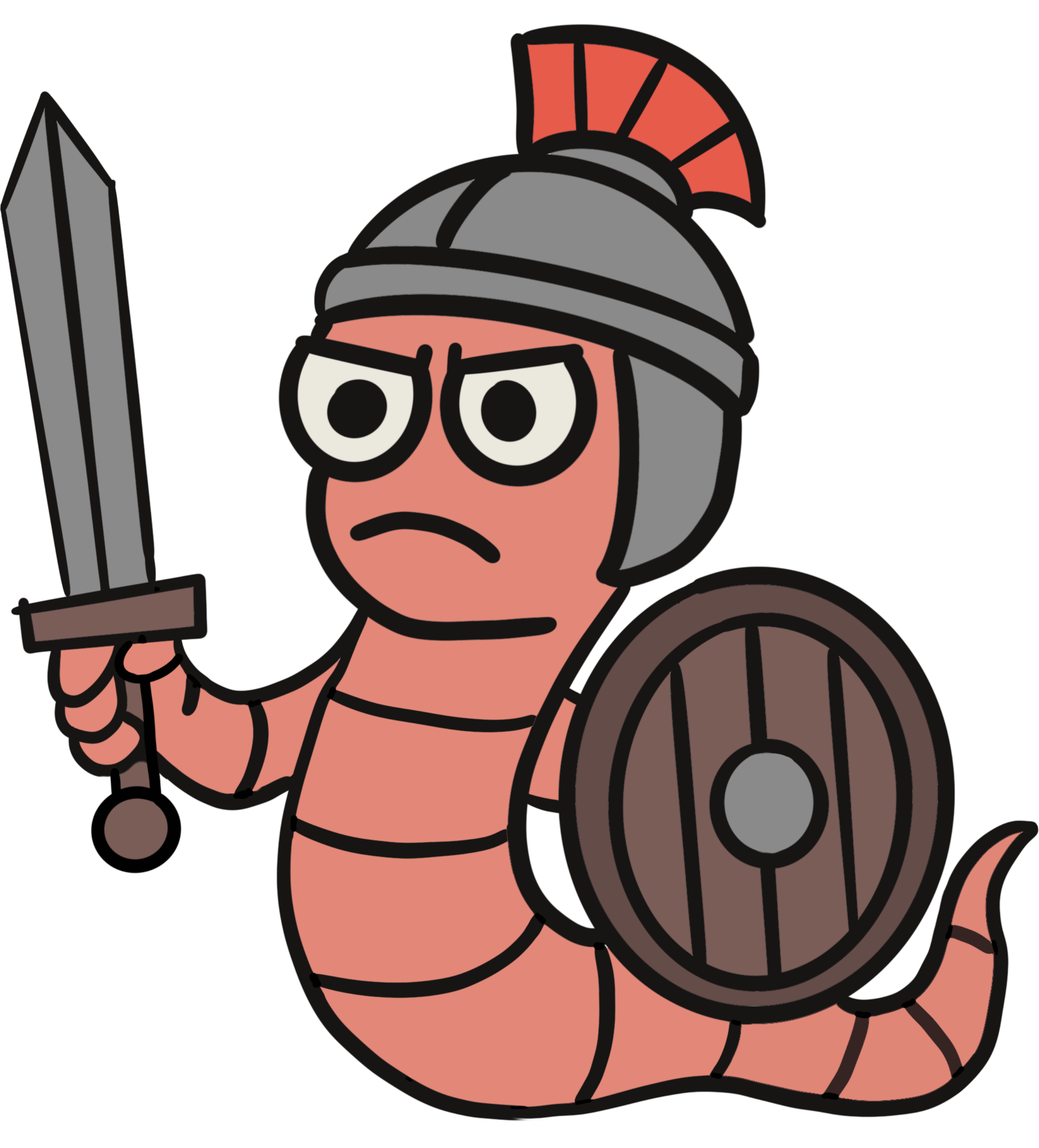 The Warrior worm champion card