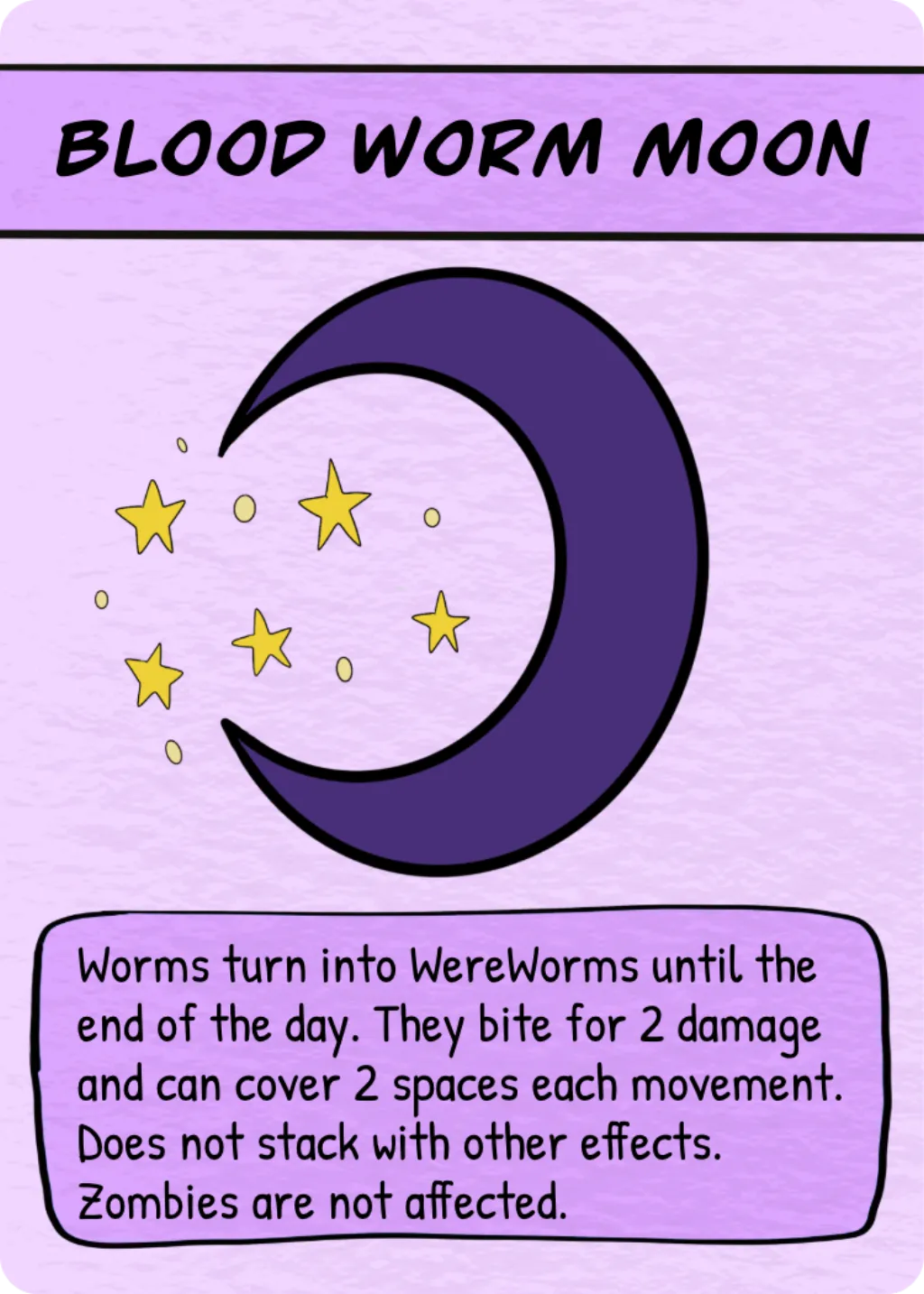 Special Event card - Blood Worm Moon