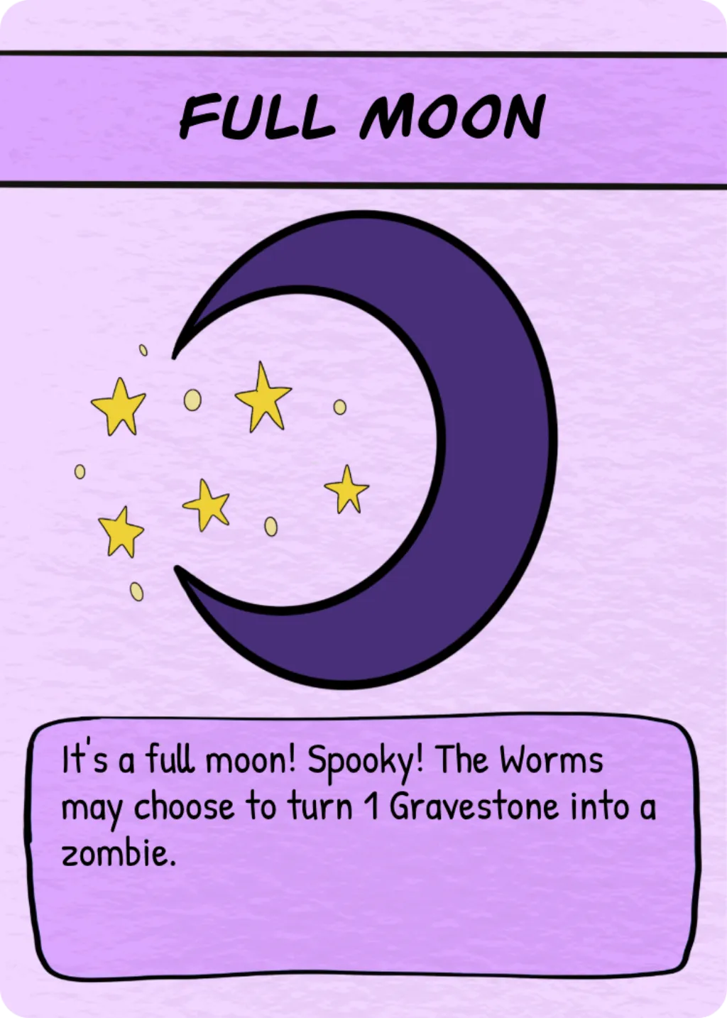 Special Event card - Full Moon